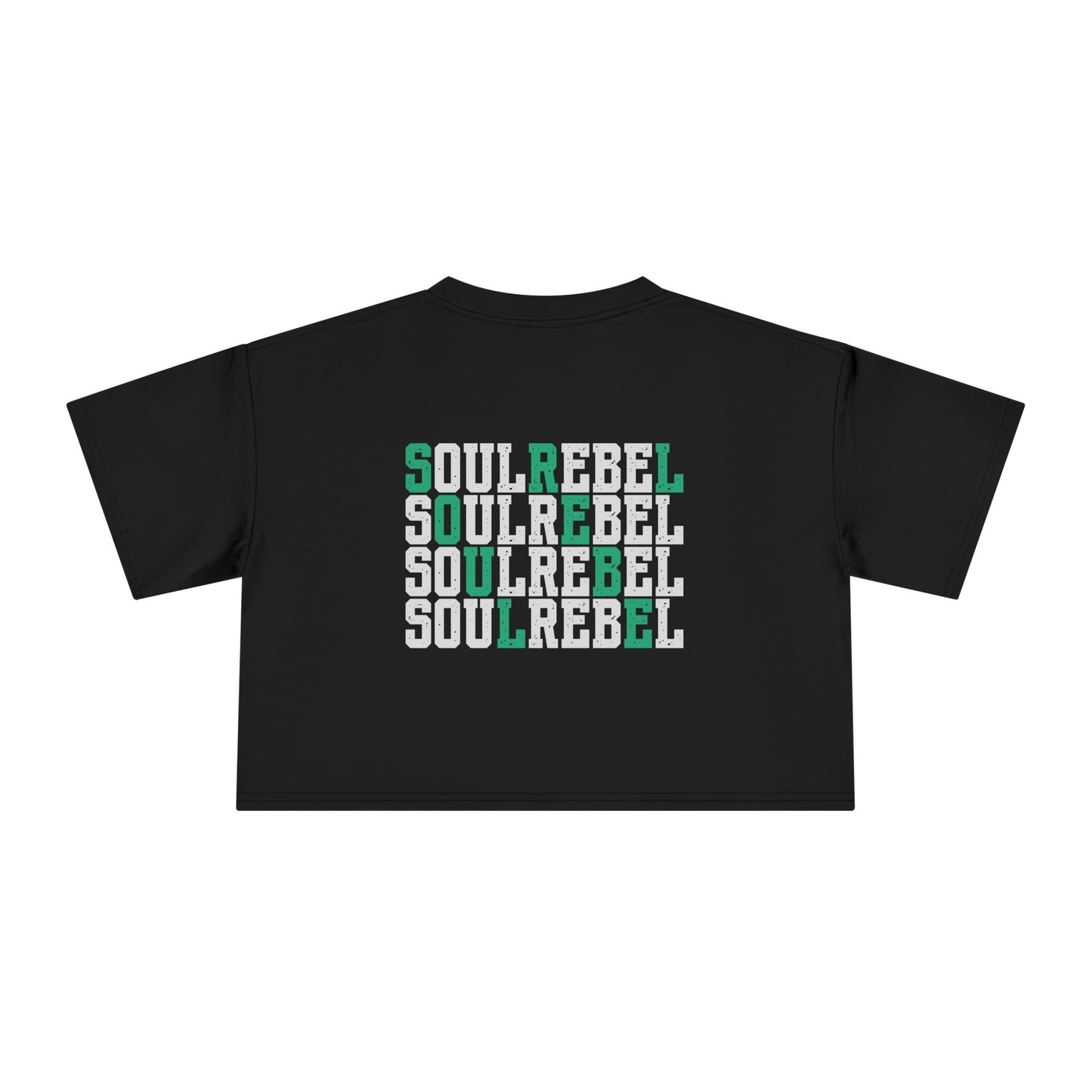 Women's Crop Tee: Stagger